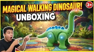 Best Battery Operated Electric Dinosaur Toy 2026 | Walking & Dancing Dinosaur Unboxing | ToyWorld