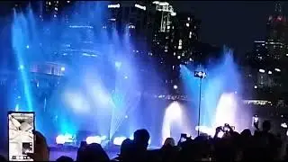 Melbourne Christmas lights show #funny