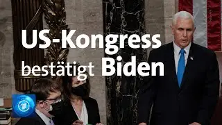 US-Kongress: Biden-Wahlsieg offiziell best&auml;tigt