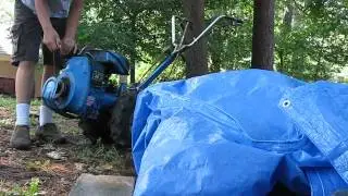 Cold start- Old start the 1979 BCS 725 Tiller