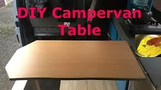 How to build a campervan table