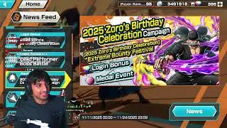 [🔴LIVE] HAPPY BIRTHDAY ZORO🐐