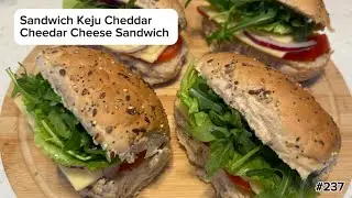 Resep Sandwich Keju Cheddar Sederhana Dan Enak  (Cheddar Cheese / Pullman Sandwich Recipe) - # 238