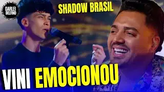 VINI FLORES canta no SHADOW BRASIL SENHOR E REI e JURADOS FICARAM ASSUSTADOS #react