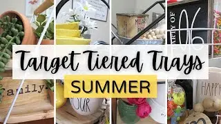 Target Tiered Tray Series || Summer 2021