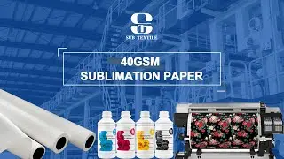40gsm Sublimation Paper Printing and Transferring