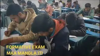 Formative Examination in Maa Mangla ITC, Gaya. 
