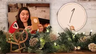 Vlogmas 2022, день 1 — Давайте прясть пряжу! 🧶