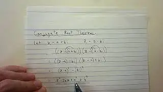 Complex roots for equations with real coefficients