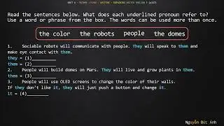 UNIT 6 FUTURE LIVING WRITING EXPLORING WRITEN ENGLISH F (p117)