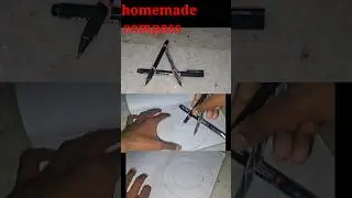 how to make the homemade compass