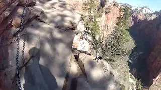 Angel's Landing - Best Highlights of Extreme Hike (GoPro HD)