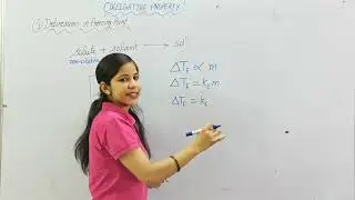 colligative property depression in freezing point