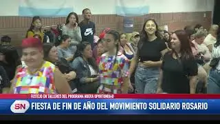 Fiesta de Fin de A&ntilde;o del Movimiento Solidario Rosario Festejo de talleres del Programa Nueva Oportin