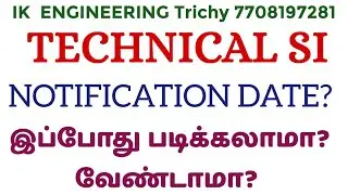 TECHNICAL SI NOTIFICATION DATE