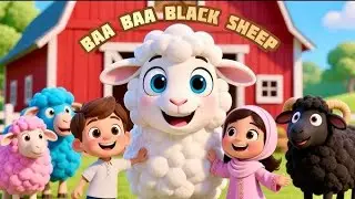 Baa Baa Black Sheep Farm Adventure | Fun Kids Cartoon Nursery Rhyme