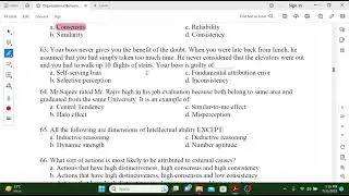 organization Behaviour MCQ FOR NTA NET management & commerce