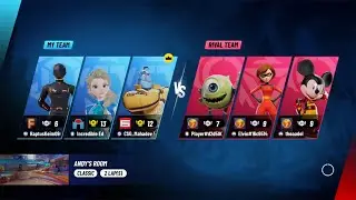 Genie 🧞&zwj;♂️ Racing w/ Incredible Ed in Andy&rsquo;s Room | #disneyspeedstorm #gameloft #racinggames