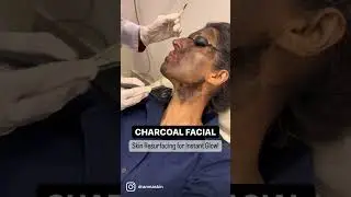 Charcoal Facial for Vaneeza Ahmad