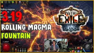 ⚡ POE 3.19 ⚡ Mathil1 - Rolling Magma Fountain