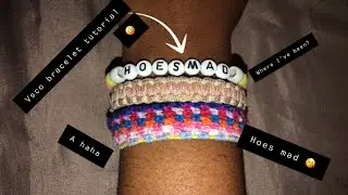 Vsco bracelet tutorial 🤩 (bead bracelet)