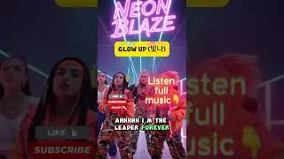 Neon Eyes Rap 🤯 GLOW UP (빛나) K-Pop Trap
