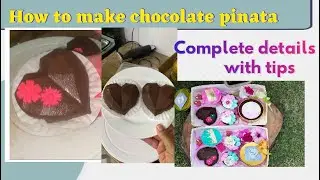 Tips n tricks to make flawless Pinata hearts||Eid boxes@Feedingsmalltummies #viral #chocolate #trending