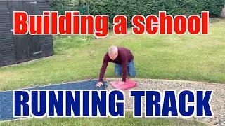 Building a School Running Track For Children To Run The Daily Mile