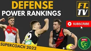 Defender Power Rankings | AFL SuperCoach 2022
