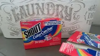 Demo and Review: Shout Color Catcher Dye-Trapping Sheets!