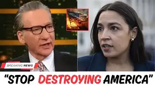 Bill Maher Calmly DESTROYS AOC for Trashing America On Live TV!