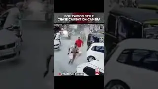 &lsquo;Bollywood-Style&rsquo; Chase Caught On Camera As Police Nab Drug Peddlers In Ferozepur #shorts