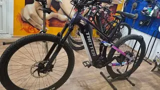 Twitter CYCTRAC EM10 замена релевой колонки, тормазных дисков и обклейка