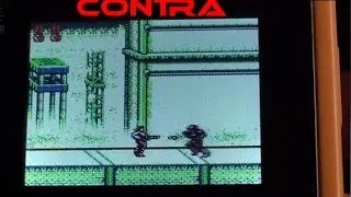 Contra on the Kong Feng GB Boy Colour (GBC clone)