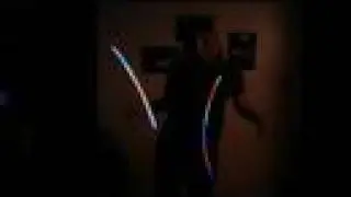 Rav'n lightshow: twirling rav'n lights
