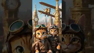Major Sprocket and the Jammed Cloud-Puff Machine  #foryou #childrenscontent #youtubekids #viral #cat