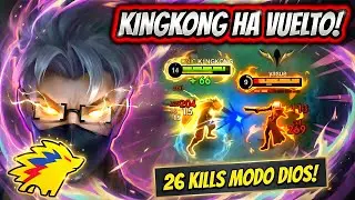 ¡KINGKONG DE ONIC PH VUELVE A SU MEJOR NIVEL CARREANDO CON HANZO! | MOBILE LEGENDS