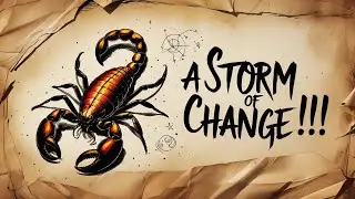 Scorpio 🍀A STORM OF CHANGE AND MY CARDS NEVER LIE !!! ♏️Tarot 