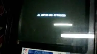 Konami Play By Play arcade JAMMA PCB bootup