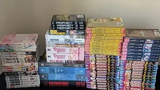August 2019 Manga Haul 75+ Volumes Negima!!