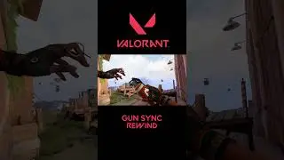 Valorant gun sync (RE:WIND) #shorts #valorant #gunsync #rewind #이세계아이돌