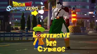 Film L'offensive Des Cyborgs sur Dbz Sparking Zero avec C14 et C15 mod PC 