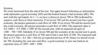 Exam IFM exercise for September 24, 2018