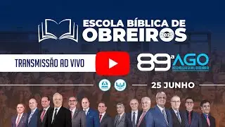 EBO, Escola B&iacute;blica de Obreiros na 89&ordf; AGO, da CIADESCP em Piratuba/SC.