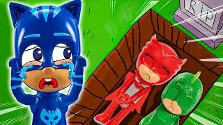 PJ Masks Toys Ultimate Rescue Save Movie | CatBoy, Owlette, Gekko | Pj Masks Toys Stories Animation