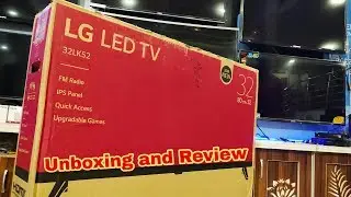 LG 32 inch HD LED TV || 2018 NEW || mod. 32LK52 Unboxing and Review || by technical attachment