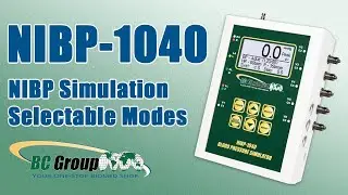 NIBP-1040 (Non-Invasive Blood Pressure Monitor): NIBP Simulation Selectable Modes