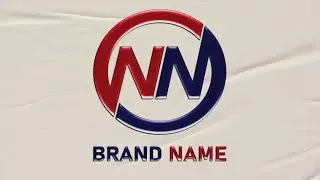 How To Create Circle NN Letter Logo Design In Adobe Illustrator Tutorial @SumaiyaAkter12348