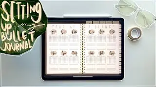 Setting up my Bullet Journal on GoodNotes