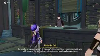 You Now Can Buy Violetgrass in Bubu Pharmacy | Genshin Impact 1.2